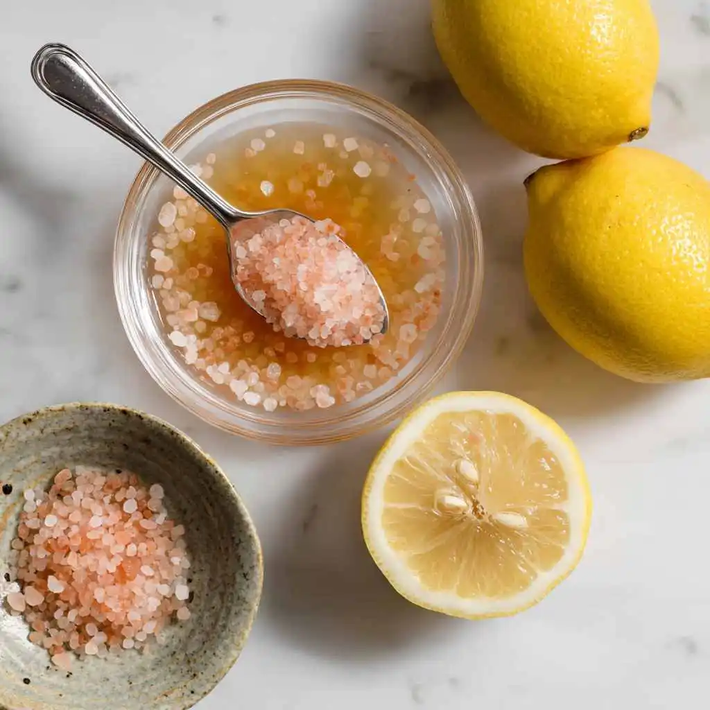 Japanese Pink Salt Recipe for Weight Loss drink in glass