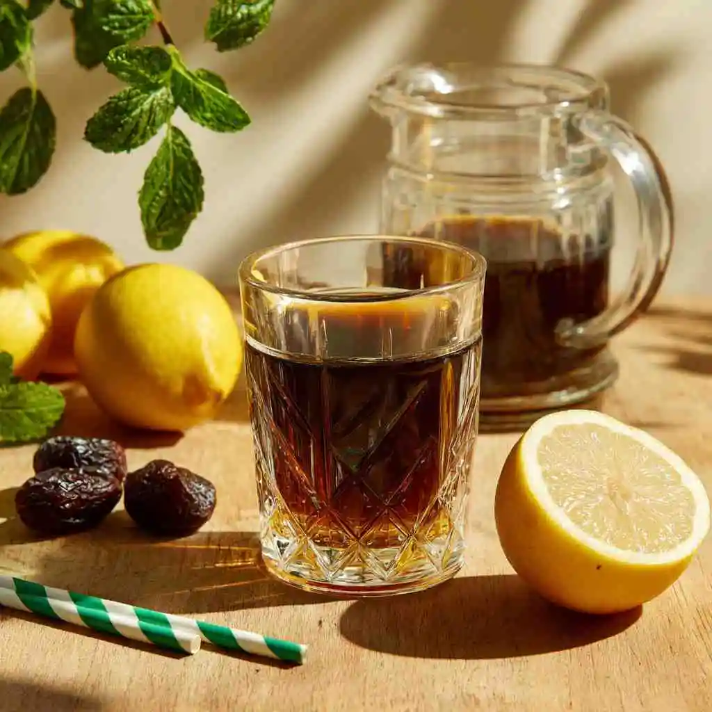 Prune Juice Apple Juice and Butter – Powerful 3-Ingredient Fix That Works 4 Serving mug of warm prune juice apple juice and butter