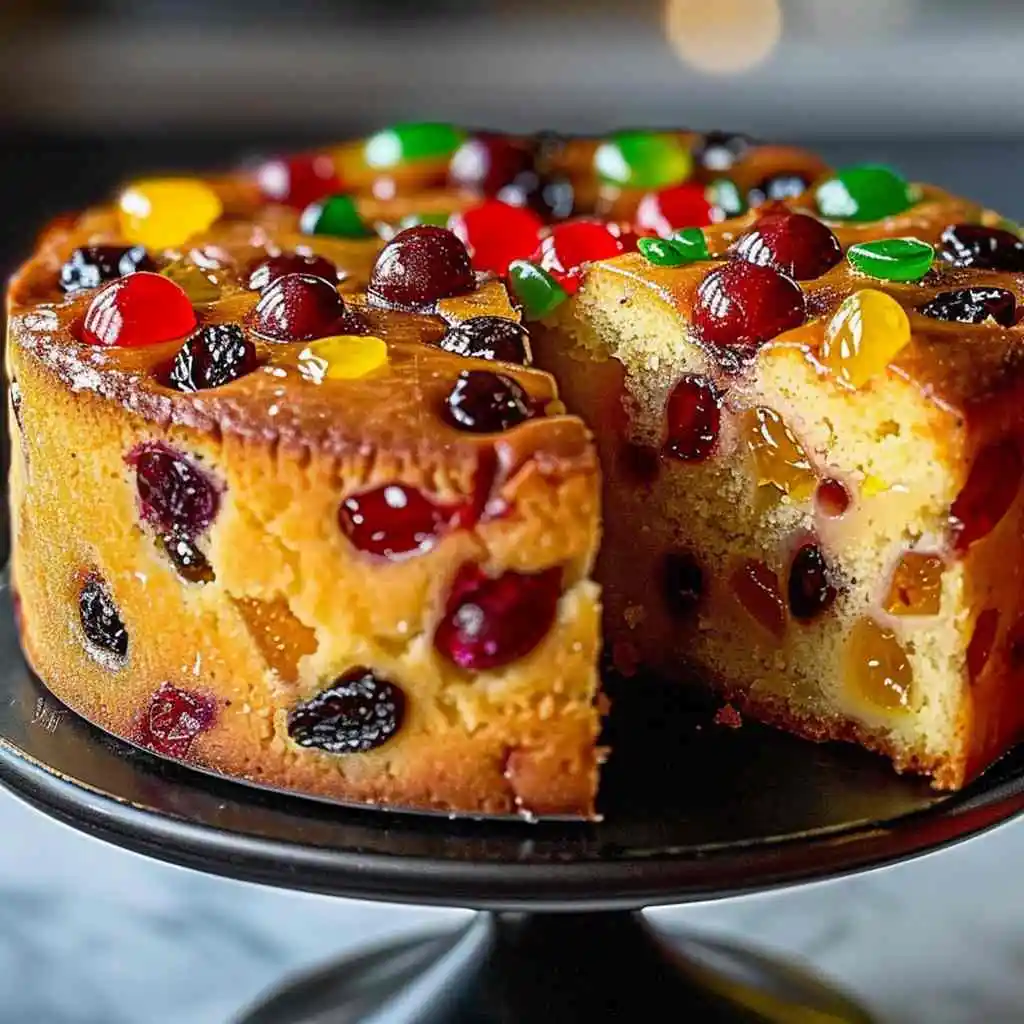 Fruit Cocktail Cake Recipe: Irresistibly Moist and Easy to Make 11 Served slice of fruit cocktail cake