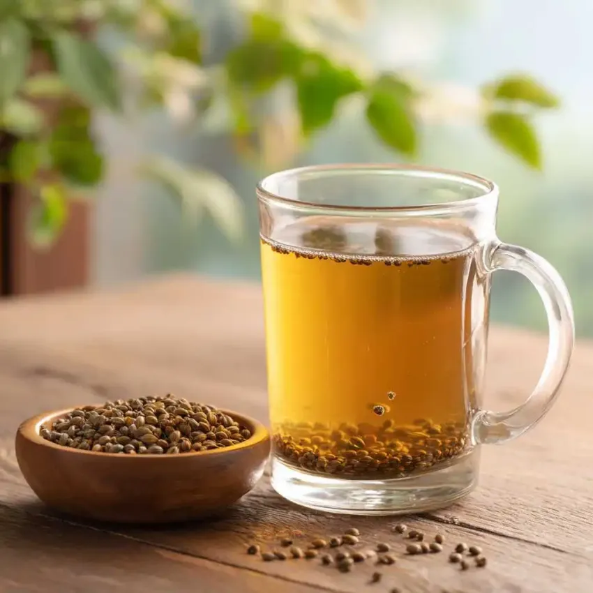 bariatric seed trick in mason jar on table