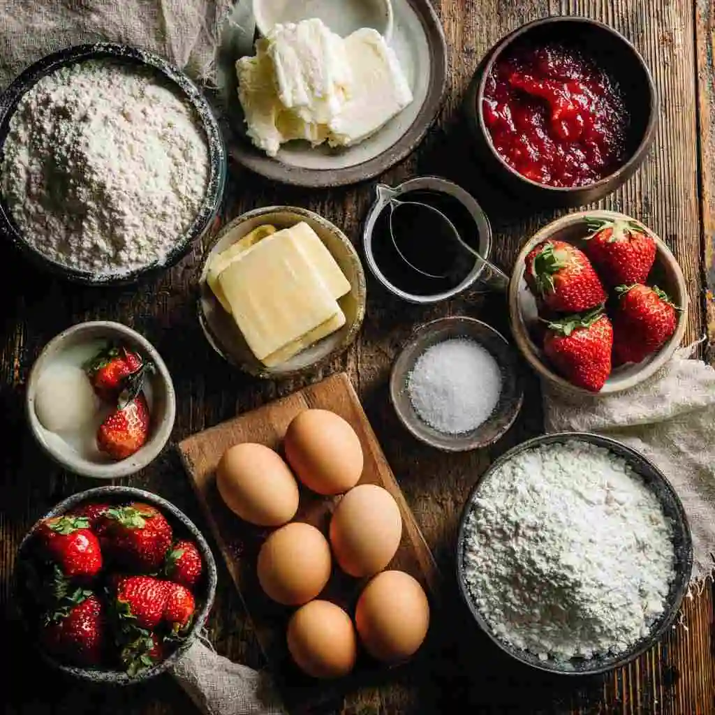 Strawberry Buttermilk Pound Cake Made Easy: Step-by-Step Guide 10 Ingredients for Strawberry Buttermilk Pound Cake