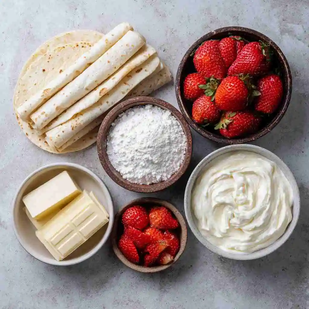 Strawberry Crunch Cheesecake Tacos: Irresistibly Simple at Home 10 Ingredients for Strawberry Crunch Cheesecake Tacos