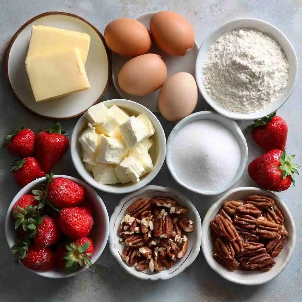 Strawberry Italian Cream Pound Cake: Easy Steps for Perfect Baking 10 Ingredients for Strawberry Italian Cream Pound Cake