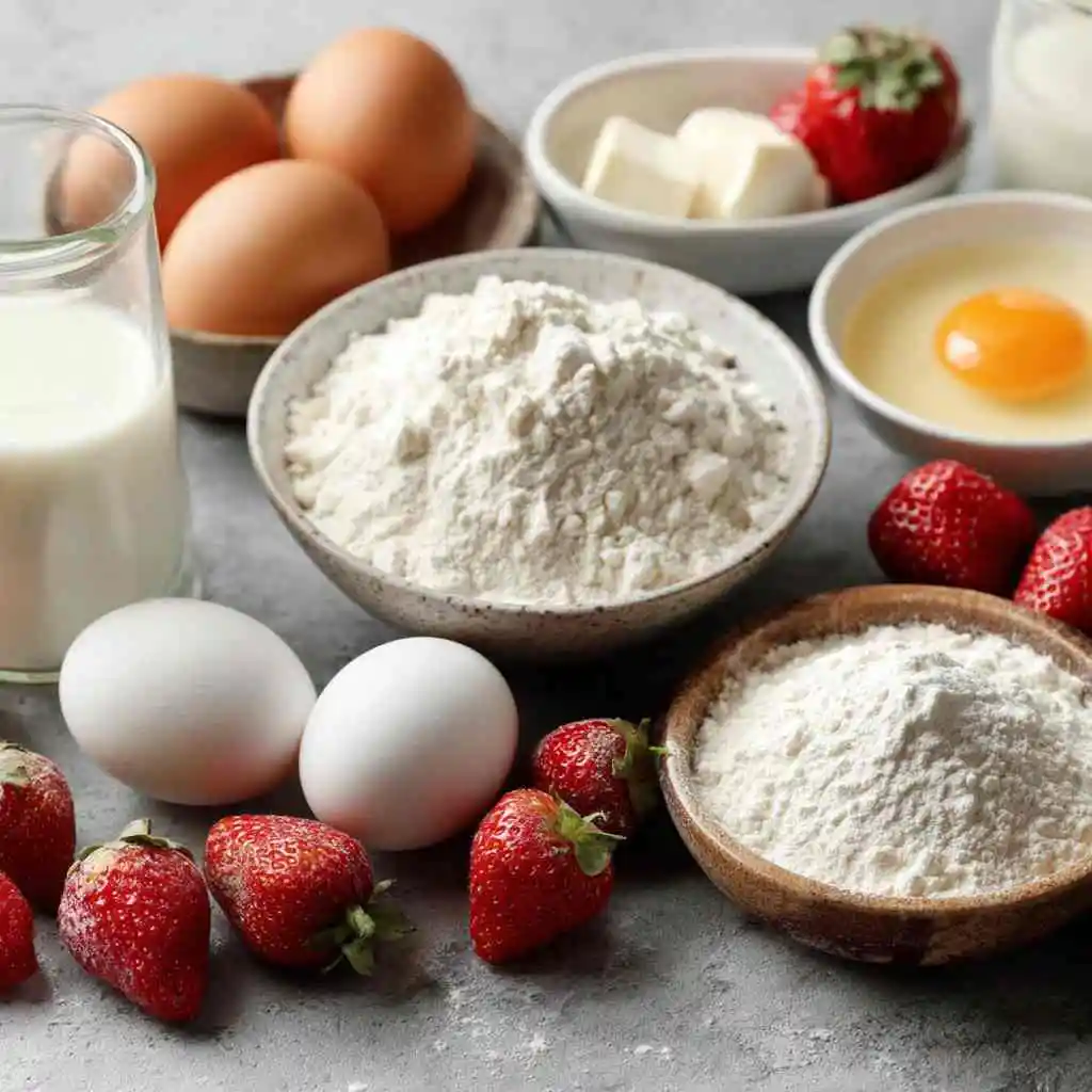 Strawberry Shortcake – Classic Summer Dessert You’ll Love 10 Ingredients for Strawberry Shortcake