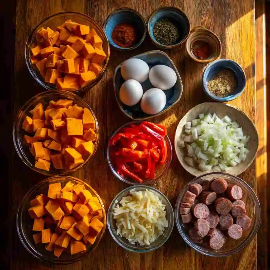 Sweet Potato Egg Casserole: Savory, Flavorful, and Easy to Make 10 Ingredients for sweet potato egg casserole