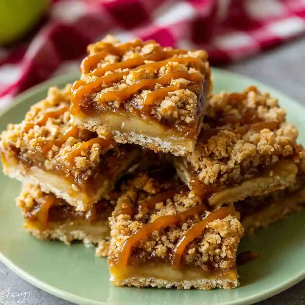 Salted Caramel Apple Crumble Bars Made Simple at Home 8 Salted Caramel Apple Crumble Bars