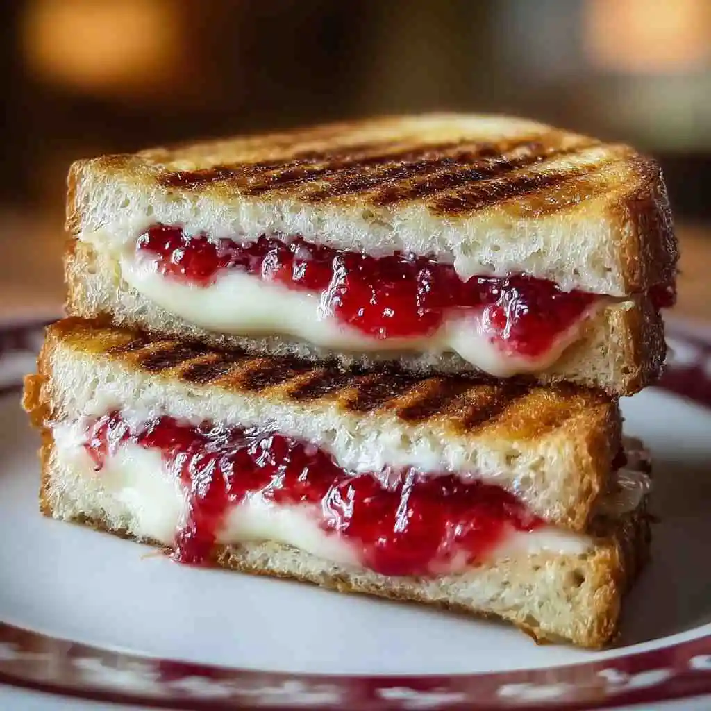 Fried Strawberry Cheesecake Sandwiches Made Easy at Home 11 Served Fried Strawberry Cheesecake Sandwiches