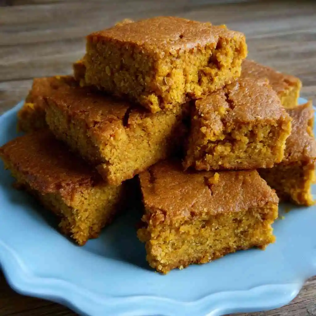 Pumpkin Maple Blondies Everyone Will Love: Quick & Simple 9 Served slice of Pumpkin Maple Blondies