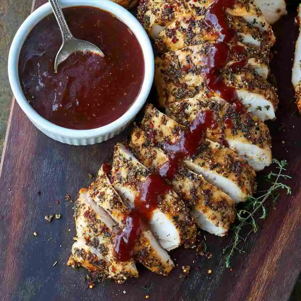 Smoked Turkey Breast: Juicy, Flavorful, and Easy to Make 11 Sliced smoked turkey breast served with vegetables