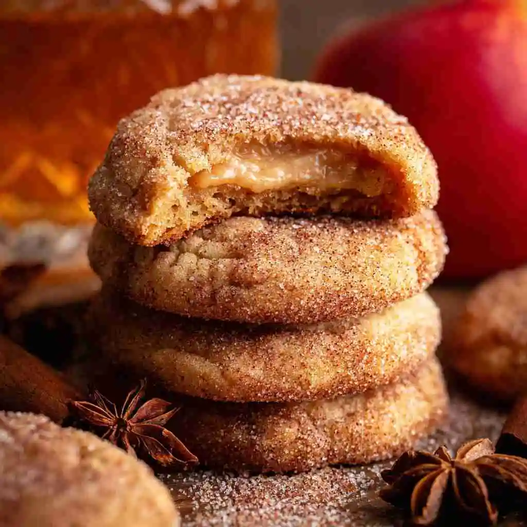 Apple Cider Cheesecake Stuffed Cookies – Easy Recipe for Beginners 11 Served Apple Cider Cheesecake Stuffed Cookies